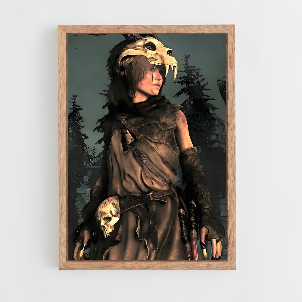 Poster Valkyrie de l'Antre – affiche Tomb raider (vue 4)